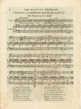 The Maid of Merrion, Published in Dublin, c.1805, an Irish version of The Maid of Lodi,
